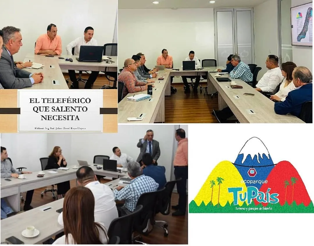 Presentación del Teleférico de Salento en la Cámara de Comercio de Armenia, 2019
